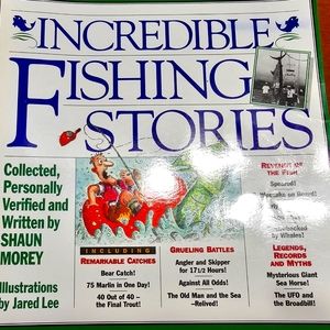 NWOT "INCREDIBLE FISHING STORIES"
